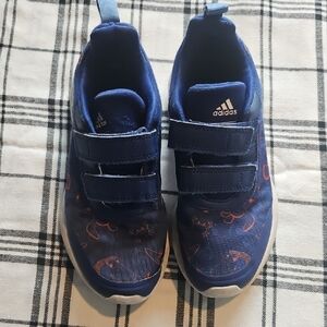 Adidas Kids Navy and Red Sneakers